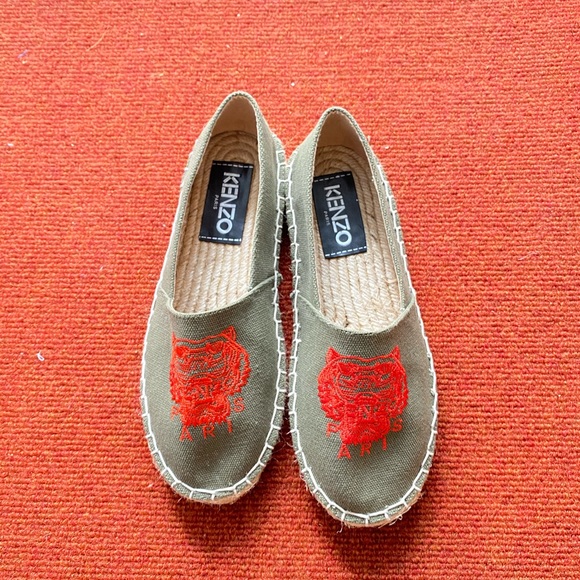 kenzo espadrilles red